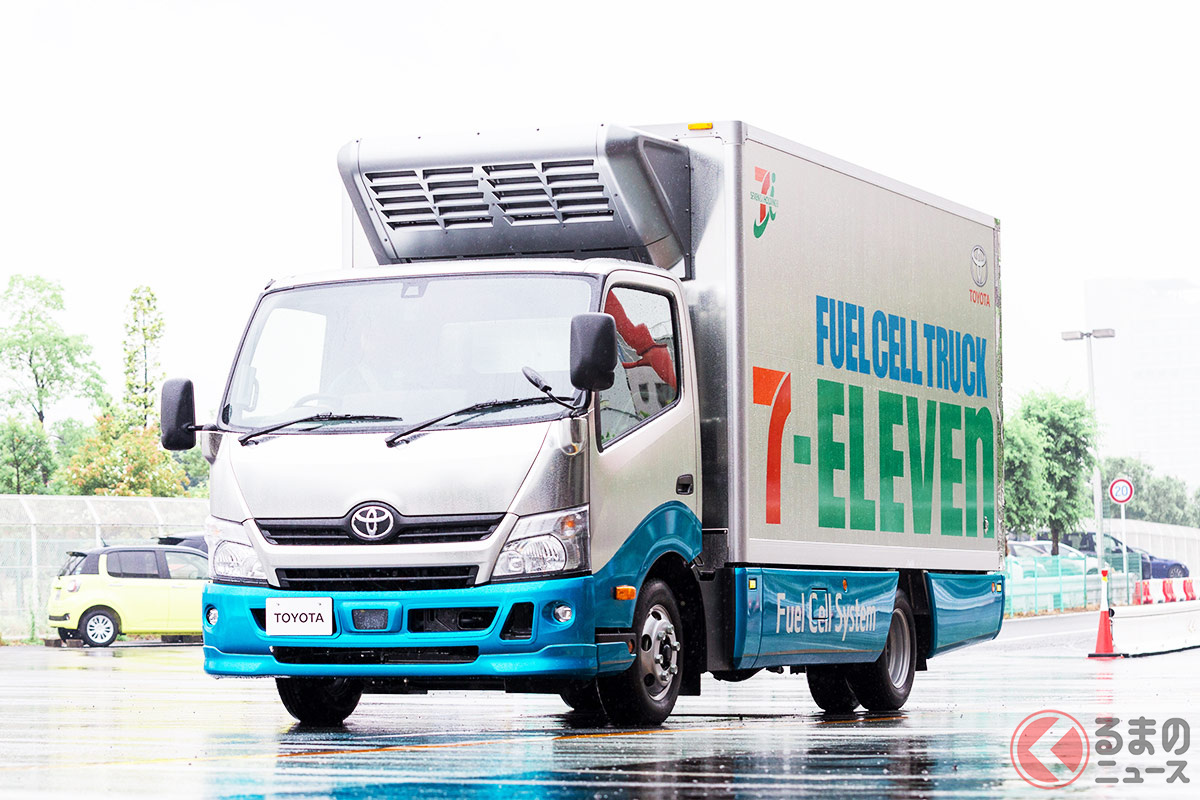トヨタが新たに開発する燃料電池小型トラック