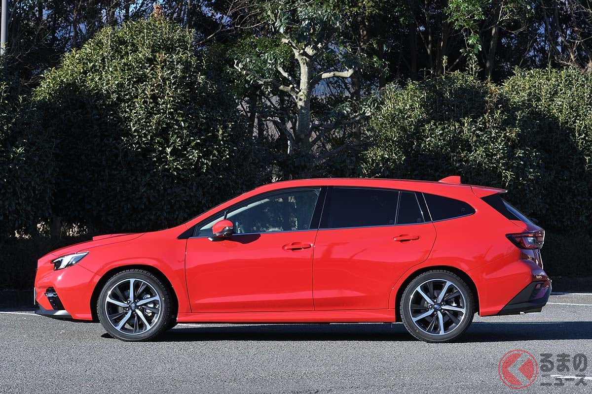ワゴンでもっとも人気があるスバル新型「レヴォーグ」