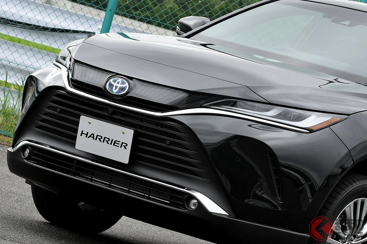 ナノイーX発生装置を初搭載した「ハリアー」