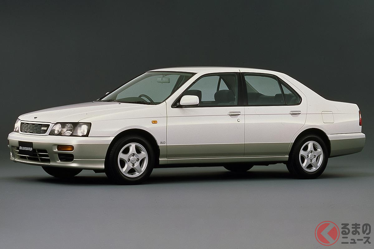 最後は自然吸気エンジンが主流となった10代目「ブルーバード」