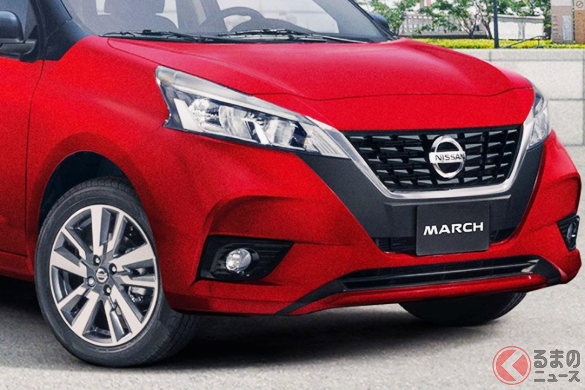 メキシコ仕様の日産新型「マーチ」
