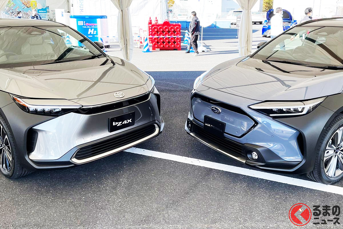 トヨタ新型「bZ4X」とスバル新型「ソルテラ」 一緒に良いクルマを作る取り組みで出来たBEV
