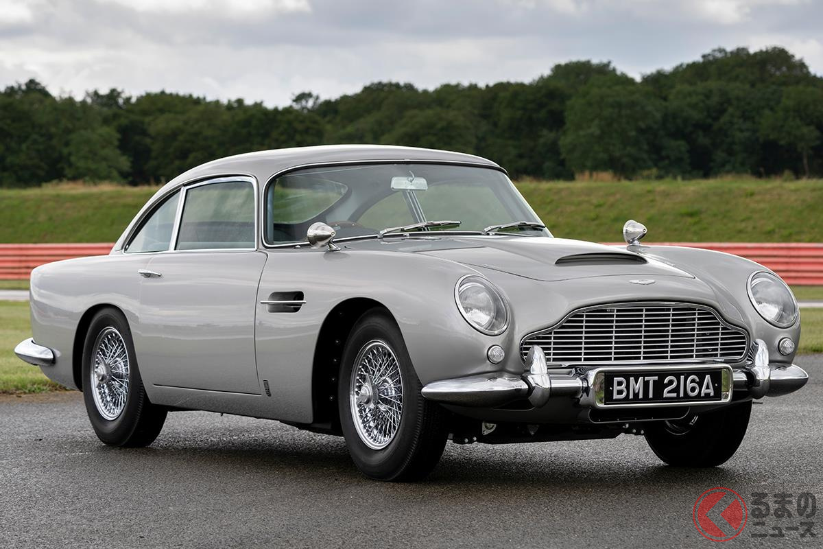 復刻して新車として販売されたボンドカーの「DB5ゴールドフィンガー・コンティニュエーション」