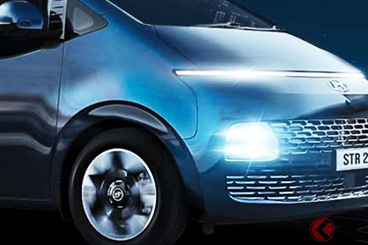 ヒョンデのパキスタン法人が発表した「スターリア」(現地仕様)