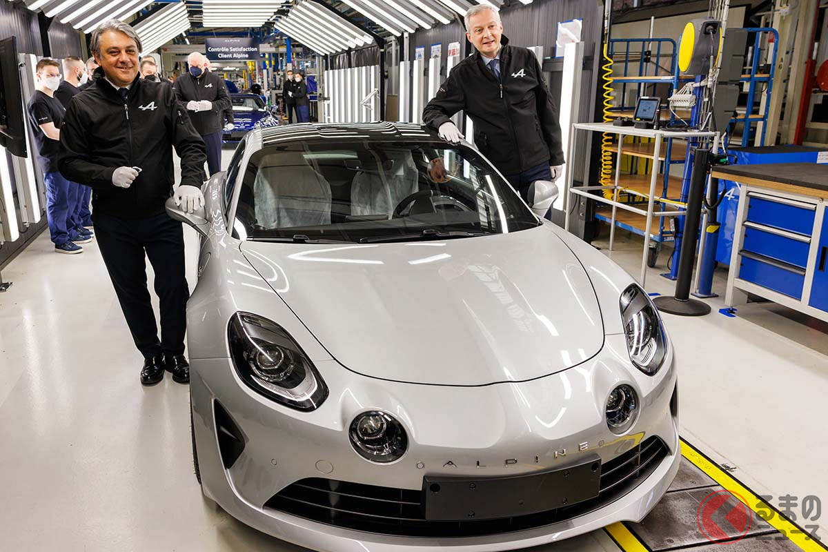 2025年までに発売する予定の新型電気自動車（EV）アルピーヌ「GT Xオーバー」の生産を、フランスにあるディエップ工場でおこなうと発表した