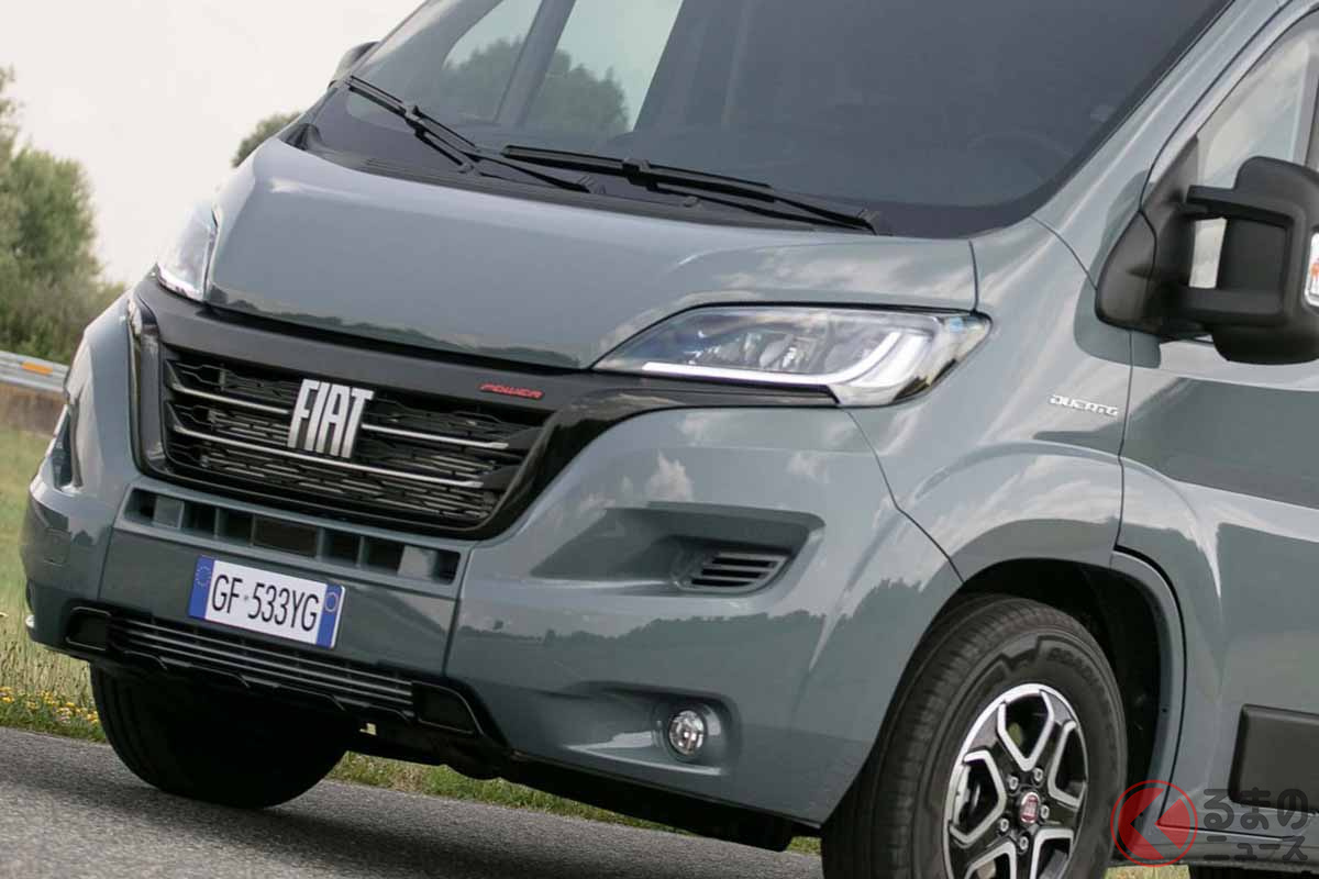 2022年2月10日、日本での正規導入が発表されたフィアットの商用車「デュカト」