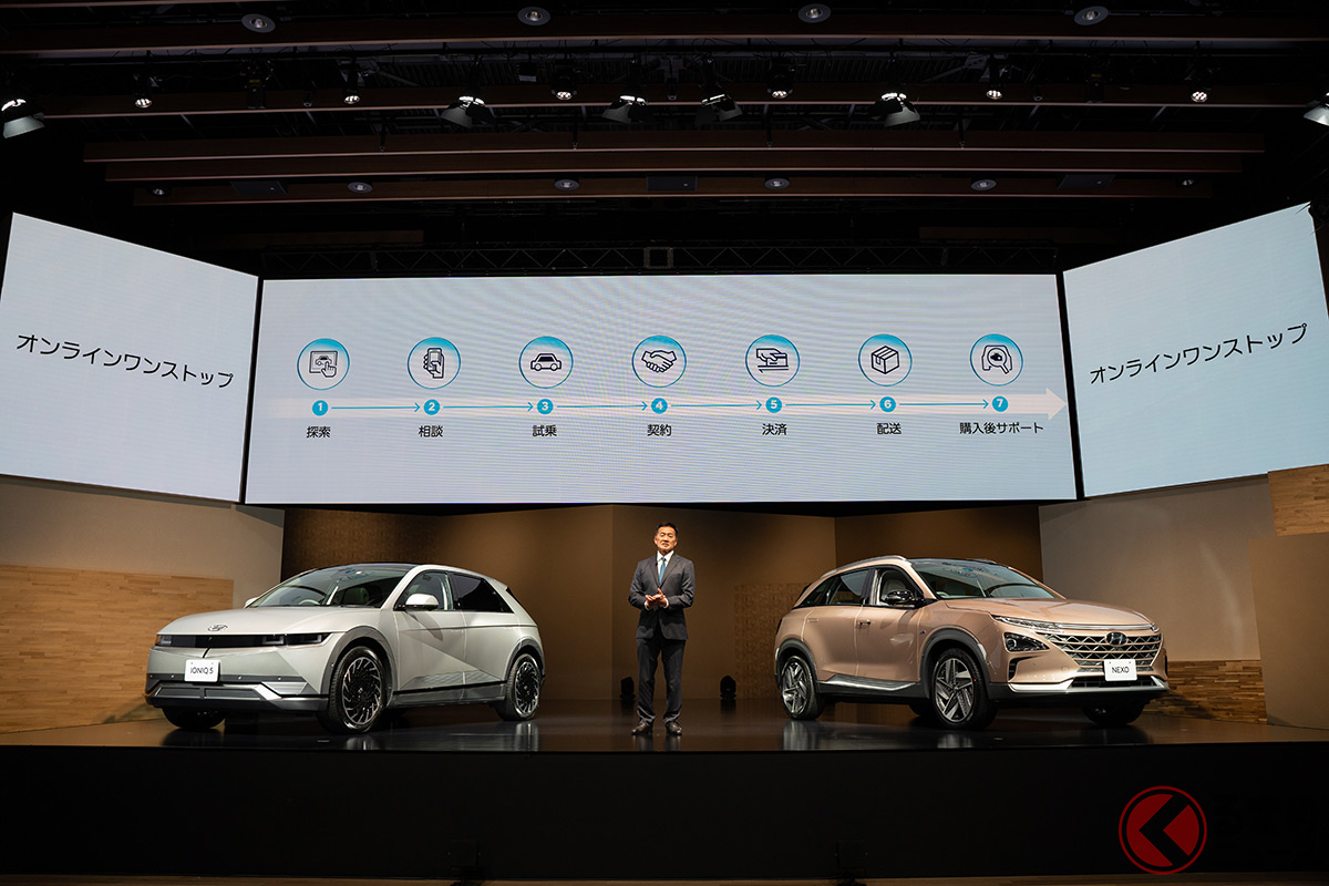 ヒョンデのオンラインサイトにて購入からアフターサービスまでさまざまなことが可能となる(撮影:加藤博人)