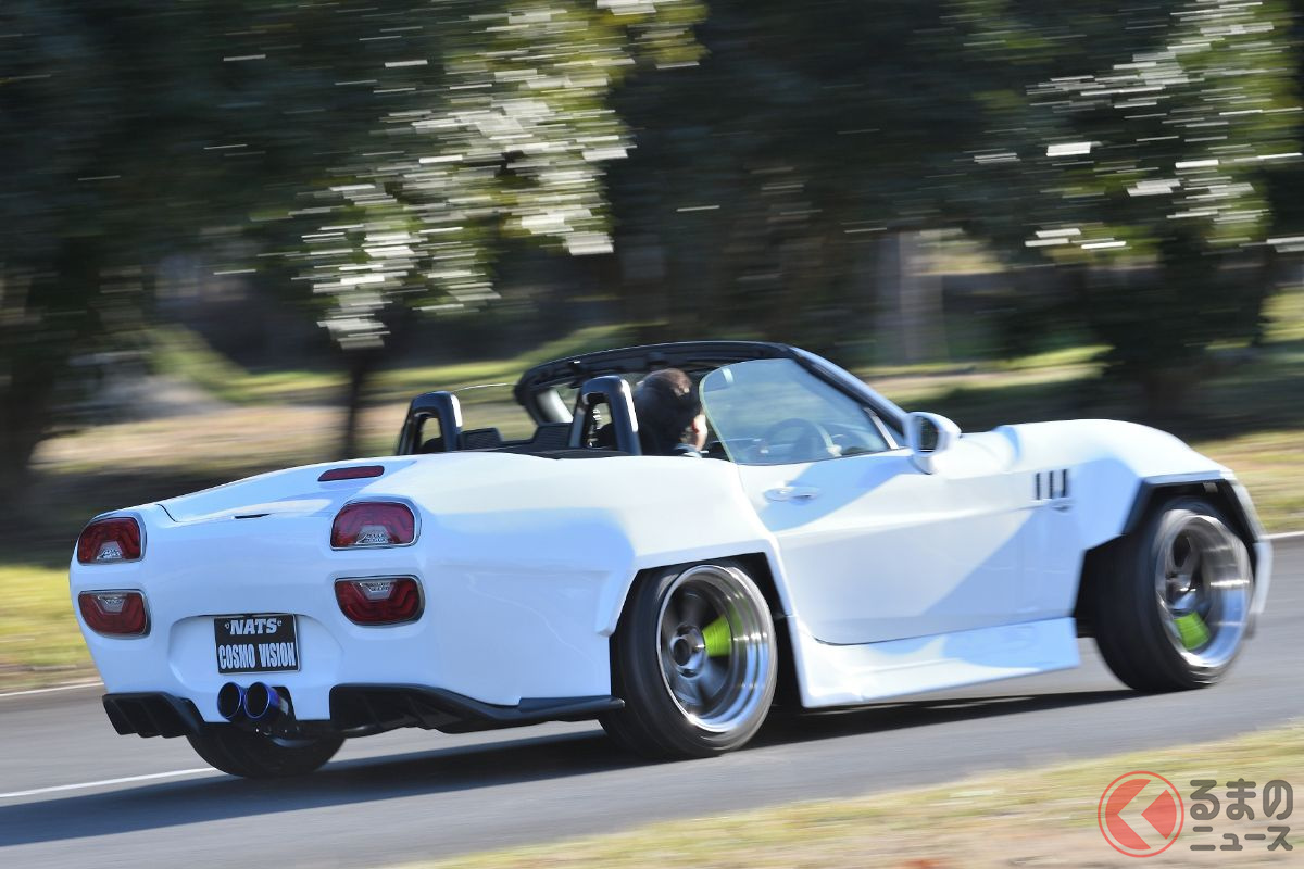 後ろ姿もかっこいい! 学生手掛けた「COSMO VISION」とは