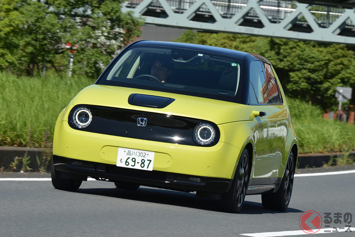 ホンダの「Hondae」は、近距離移動をメインとする都市型コミューターとして展開している