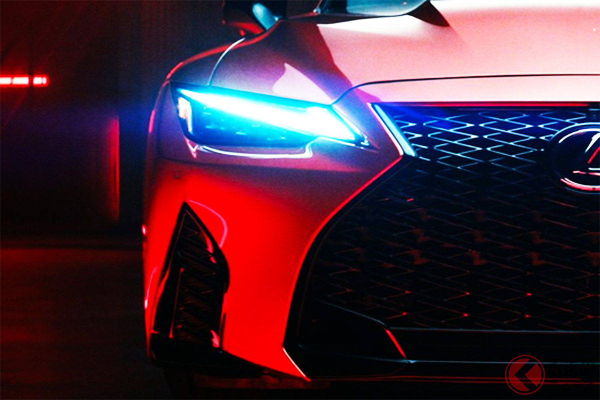 米国レクサスが妖艶フェイスな「IS500 F SPORT Performance」をインスタグラムに投稿!(画像:米国レクサスインスタグラム)