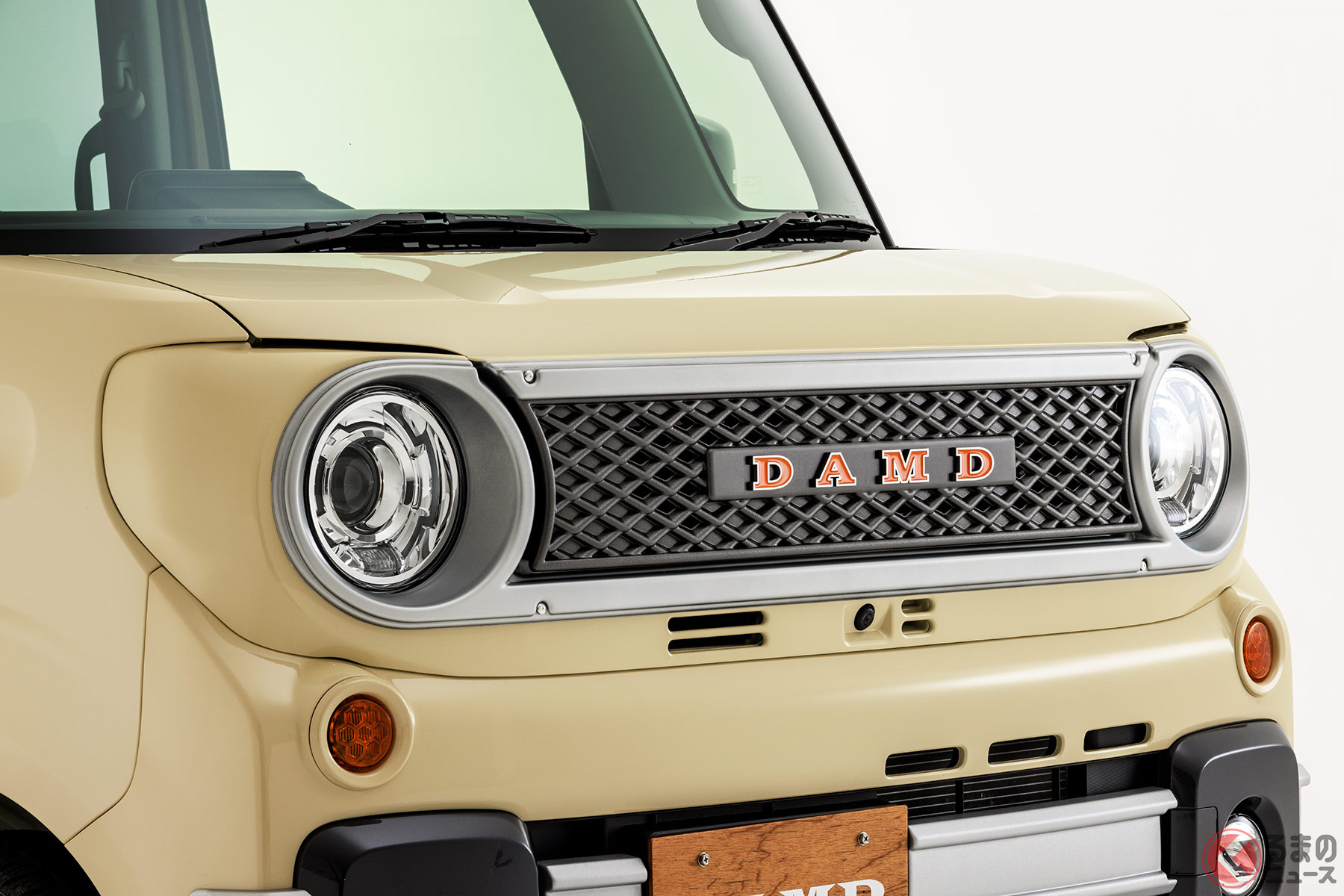 これはレトロな可愛さ全開! スズキ「スペーシアギア」のフェイスチェンジキットを発売