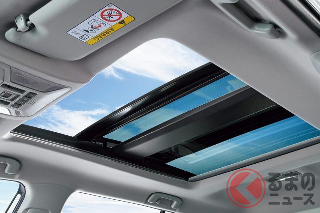 なぜサンルーフ装着車が増えた 愛煙家激減で危惧されるも増加傾向にある理由とは くるまのニュース なぜサンルーフ装着車が増えた 愛煙家激減で危惧されるも増加傾向にある理由とは くるまのニュース