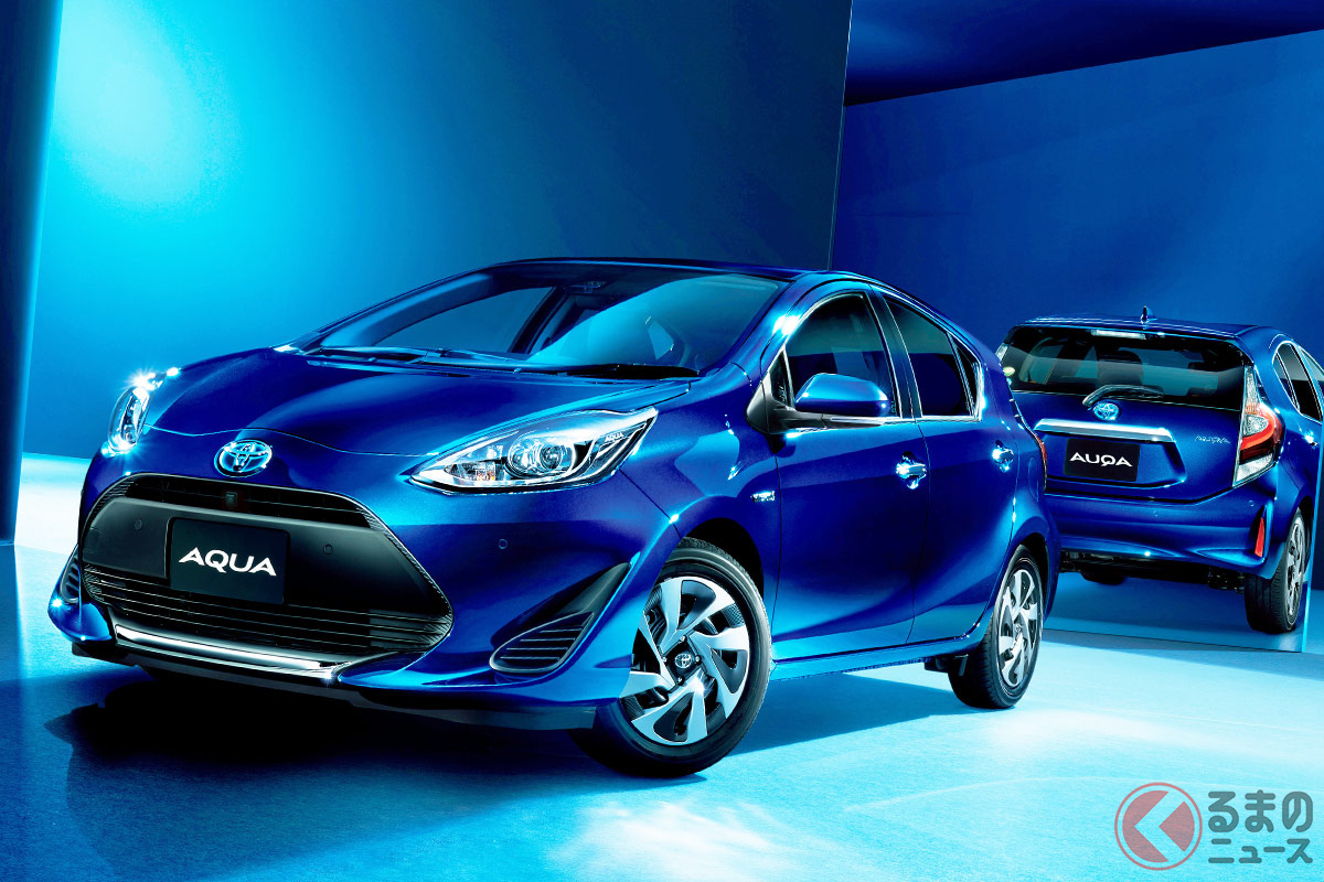 発売から10年目に突入したトヨタ「アクア」なぜいまになって販売強化となる宣伝に注力しているのか(画像は特別仕様車 S“Style Black”)