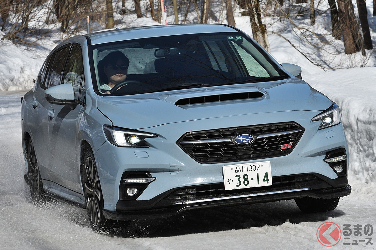 スバル新型「レヴォーグ」(グレードは「STIスポーツEX」)