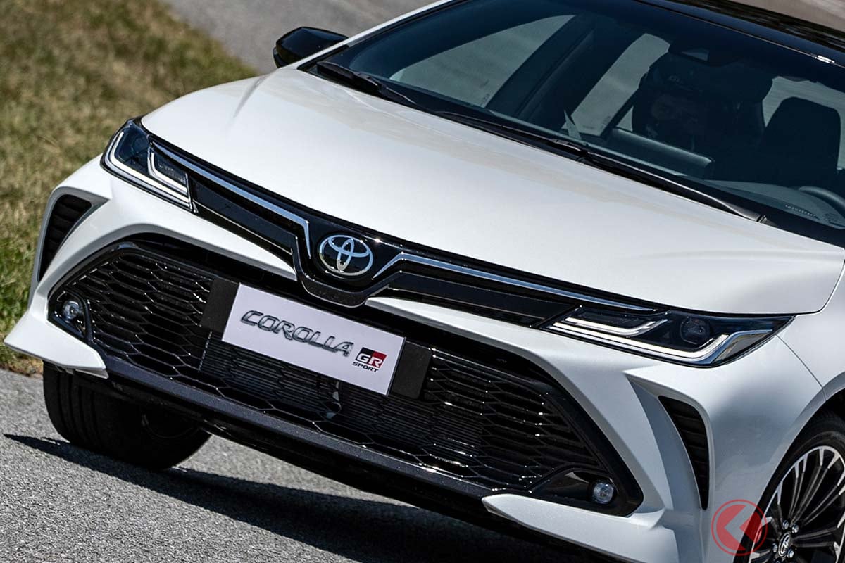 ブラジルで発売されたトヨタ「カローラ GR-S」