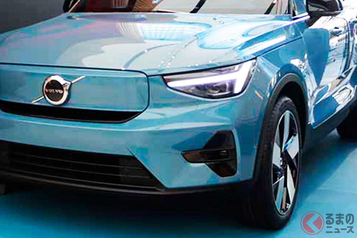 世界初公開されたボルボ新型「C40リチャージ」