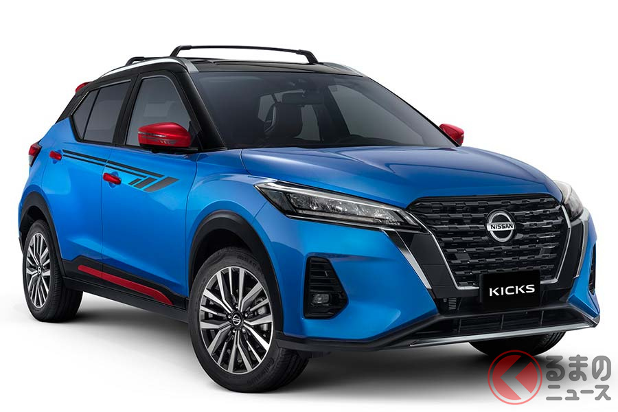 カスタムパーツ装着した日産「キックス」(メキシコ仕様)