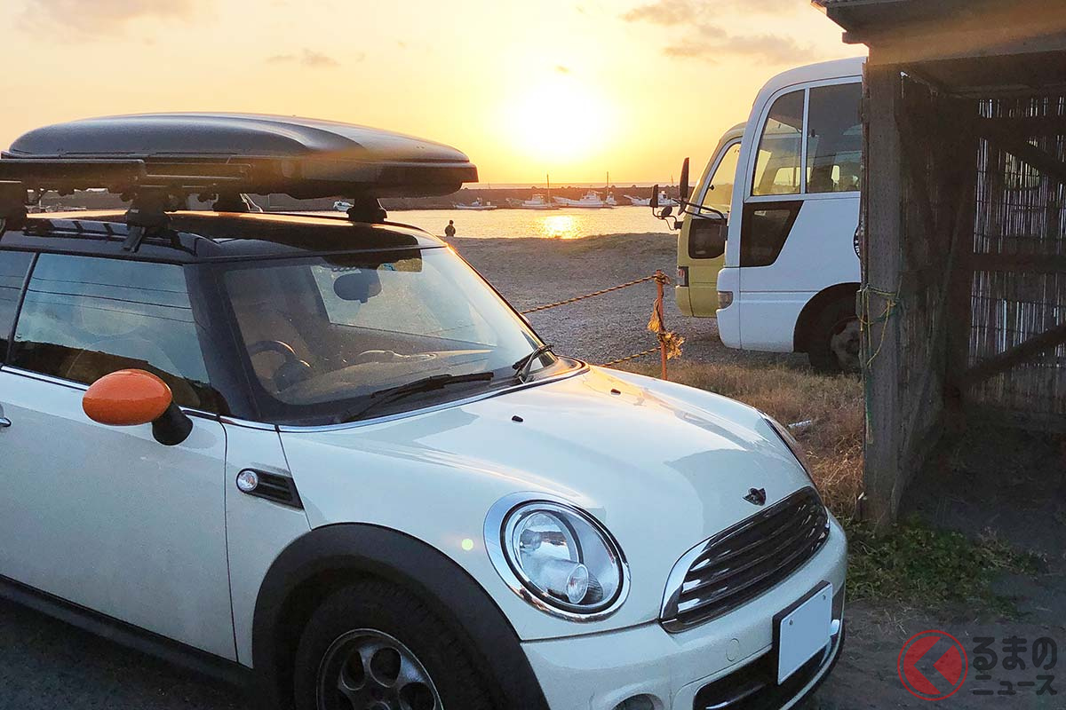 ルーフボックスでミニクラブマンの収納力も向上