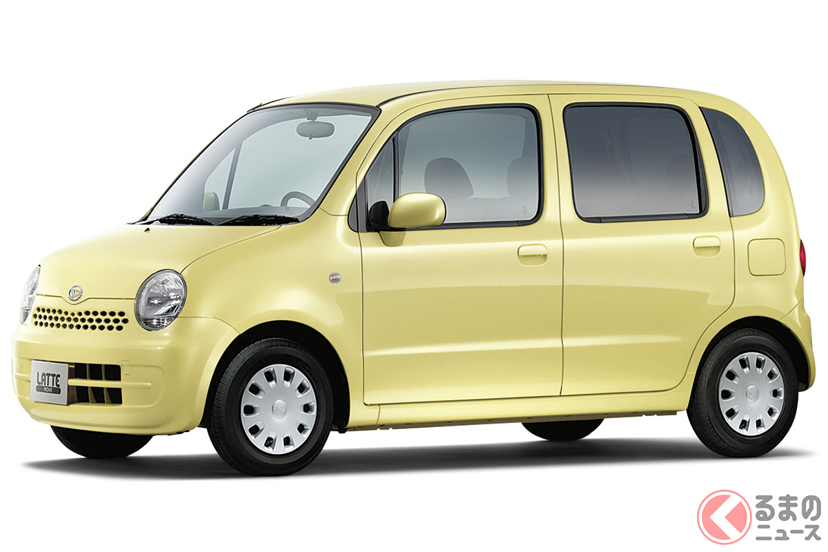 「バナナシェイクメタリック」のダイハツ「ムーヴラテ」
