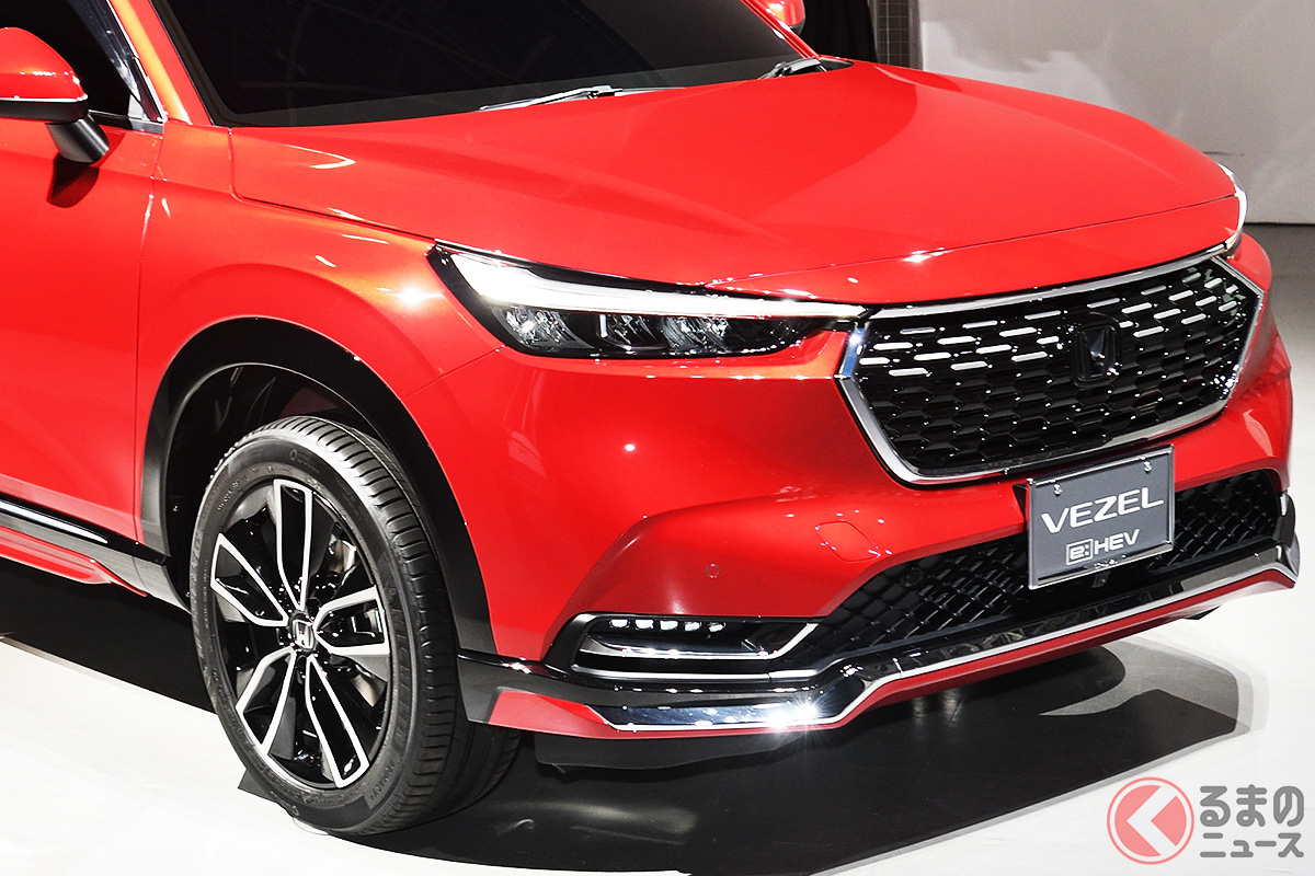 新型「ヴェゼル」(用品装着車)