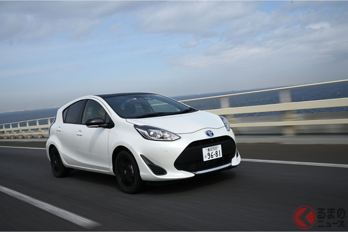 次期型アクアはどのようなスペックで登場するのでしょうか?(写真は現行アクア)