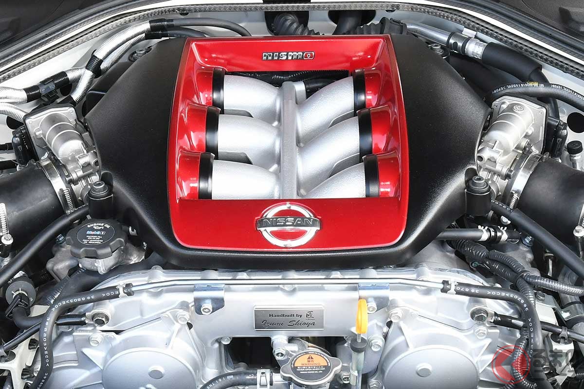 国産車最高の600馬力を発揮する日産「GT-R NISMO」のエンジン