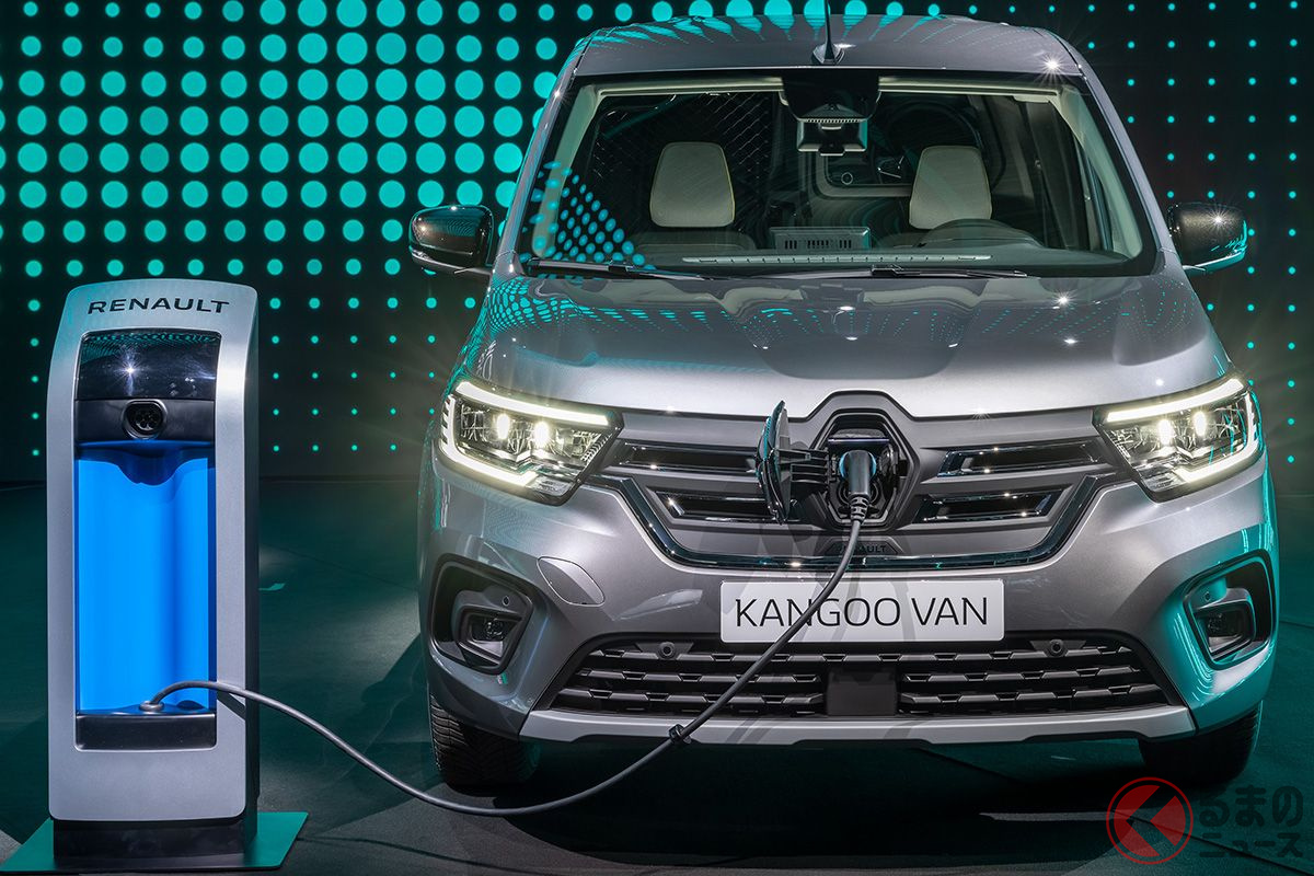 電気自動車(EV)バージョン「カングーバン E-TECH」