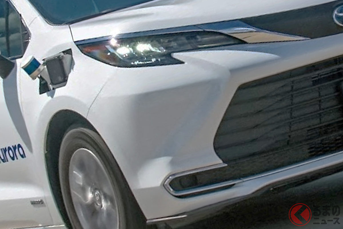 トヨタが海外で展開する「シエナ」 それを使った自動運転のテストがおこなわれた（Photo：Reuters）
