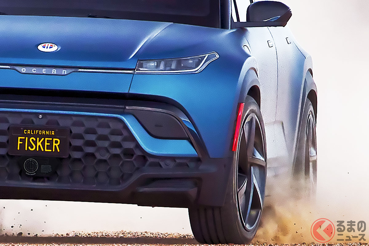 フィスカー新型「オーシャン」(写真はパパモビルのベースとなるモデル)