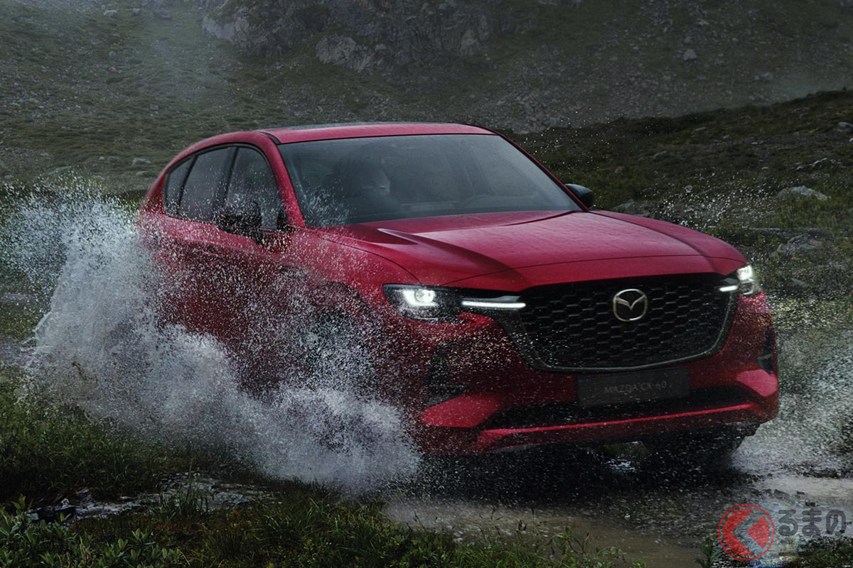 マツダのラージ商品群第一弾となる新型「CX-60」(欧州仕様/PHEV仕様) 日本では2022年4月に公開予定!