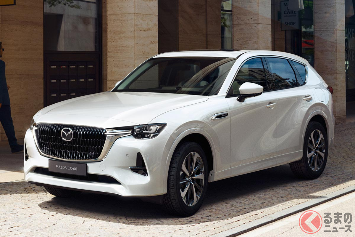マツダ新型「CX-60 PHEV」(欧州仕様)