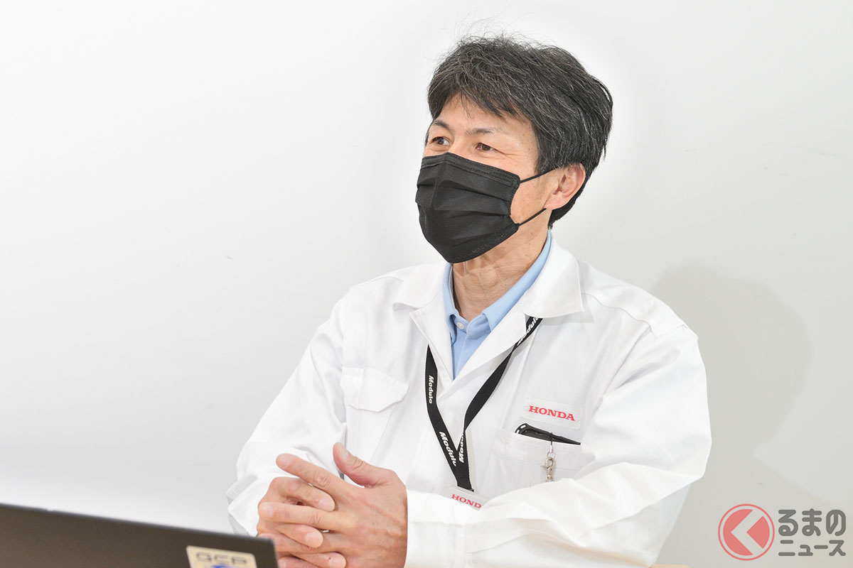 ホンダアクセスの「Modulo」および「Modulo X」の開発責任者、松岡 靖和さん