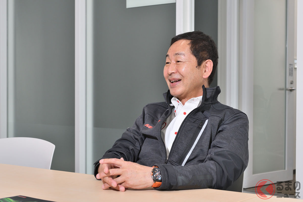 Modulo開発アドバイザーの「ドリキン」こと土屋圭市さん