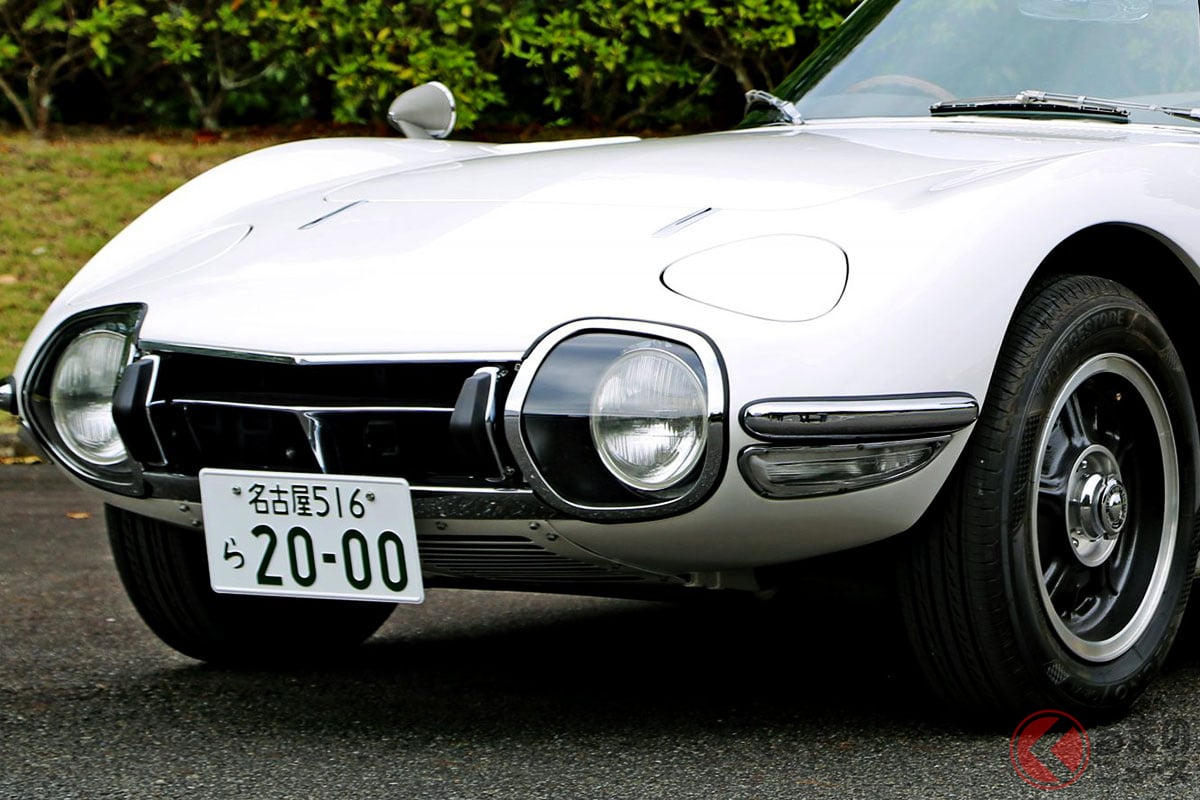唐沢寿明さんが寄贈したトヨタ「2000GT Roadster」