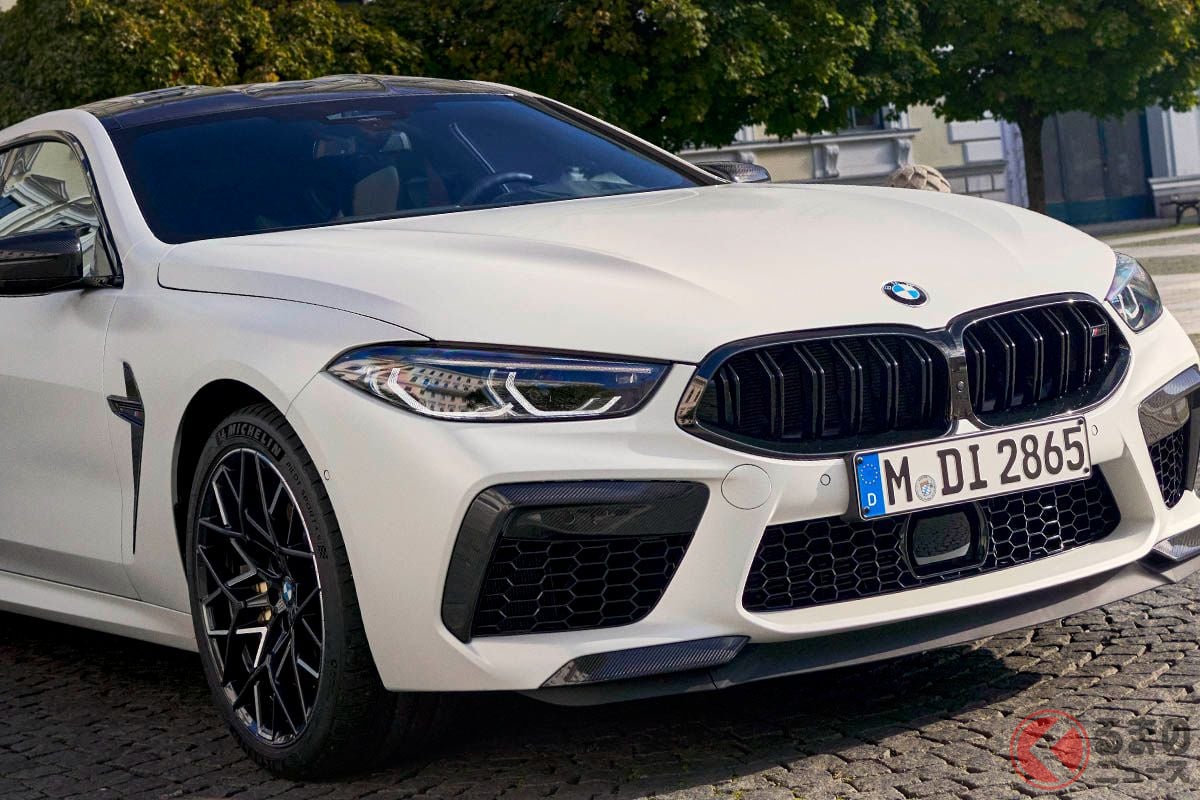 BMW改良新型「M8コンペティション グランクーペ」