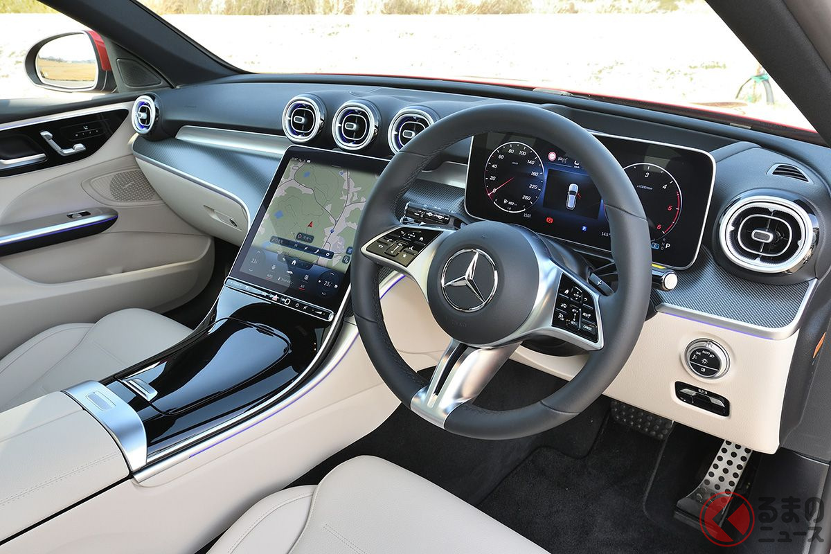 メルセデス・ベンツ新型「Cクラス オールテレイン」のインテリア
