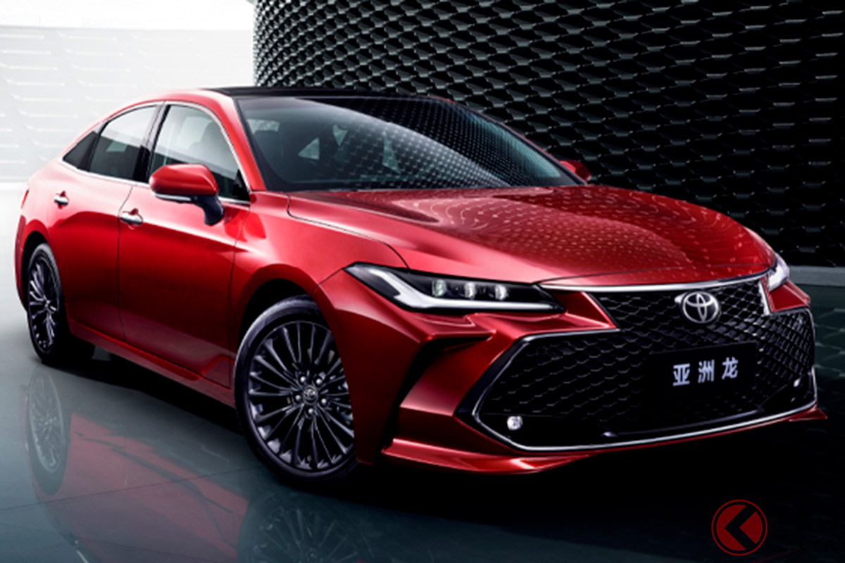 中国では現在も販売されているフラッグシップセダン「アバロン」