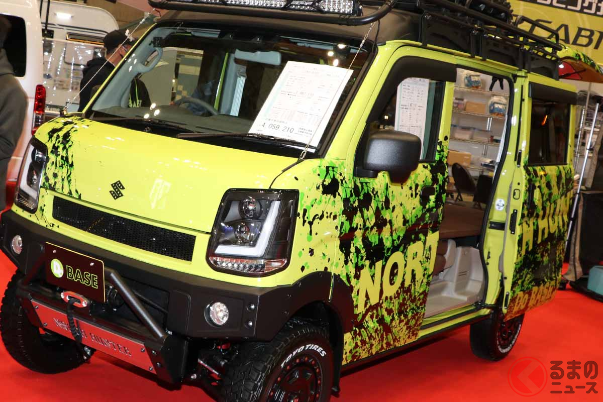 軽自動車ベースのキャンピングカーも手軽な価格で人気だ