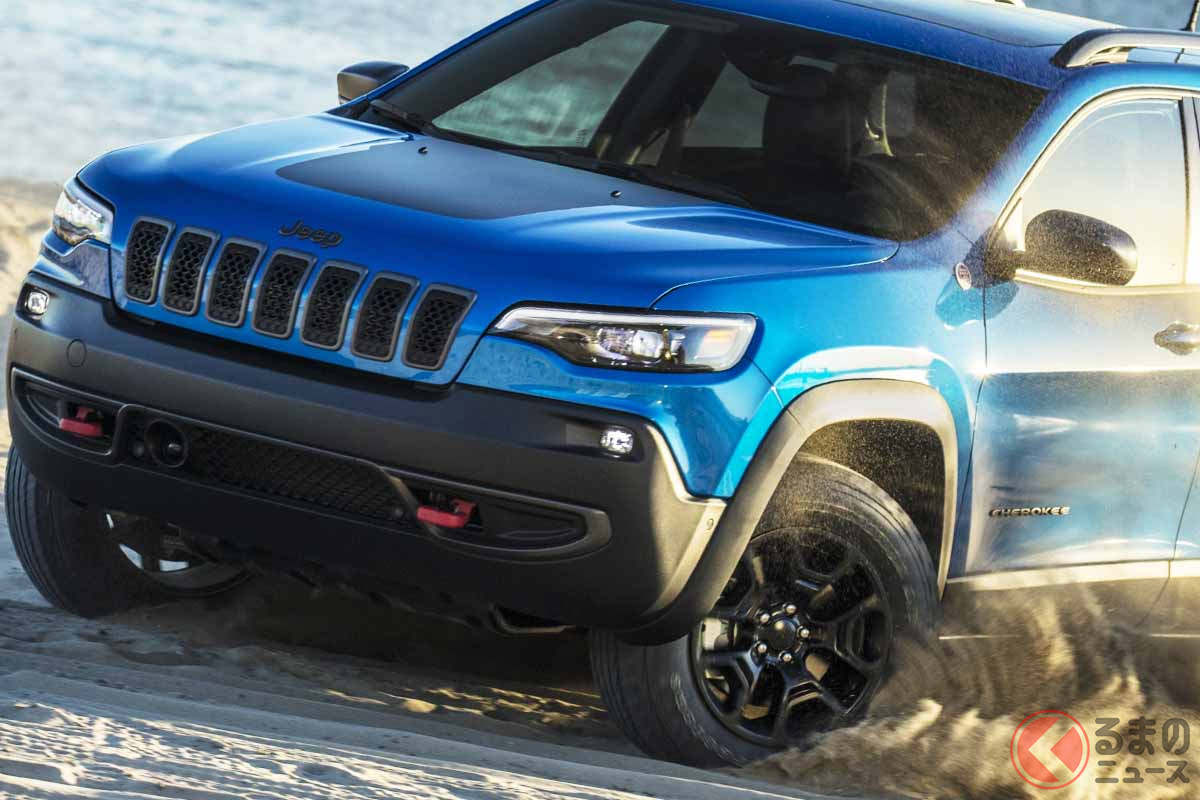 2022年モデルのジープ「チェロキー トレイルホーク」