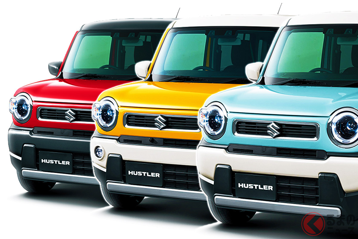 サブスク対象となるスズキの軽自動車「ハスラー」