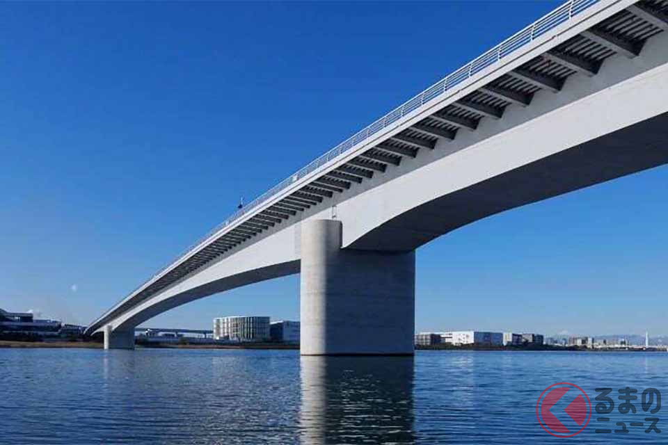 2022年3月12日に開通する多摩川スカイブリッジ（画像：川崎市）