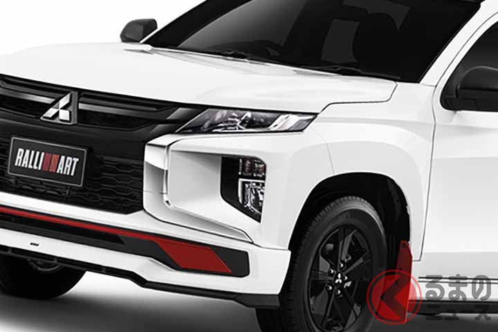 三菱「トライトンラリーアート」(ダブルキャブ)