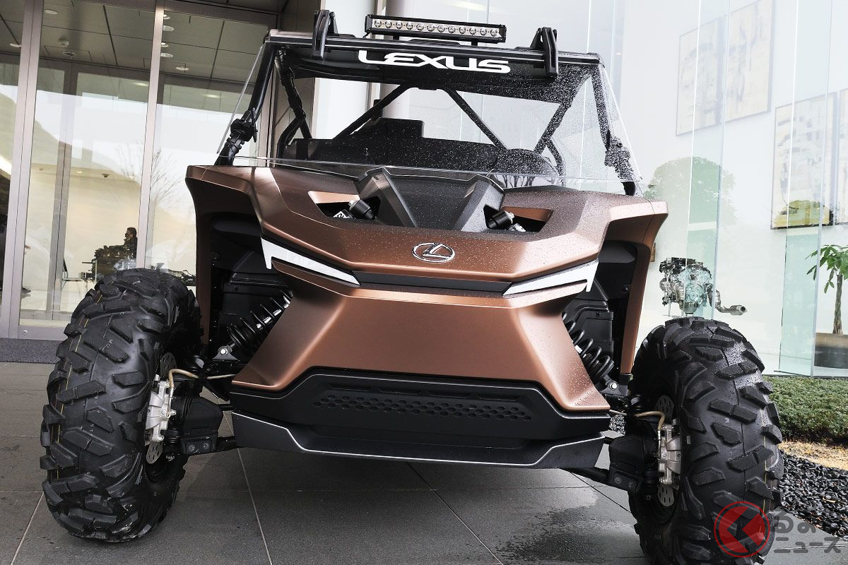 こりゃすげぇ! レクサス初の水素エンジンが搭載される「ROV Concept」