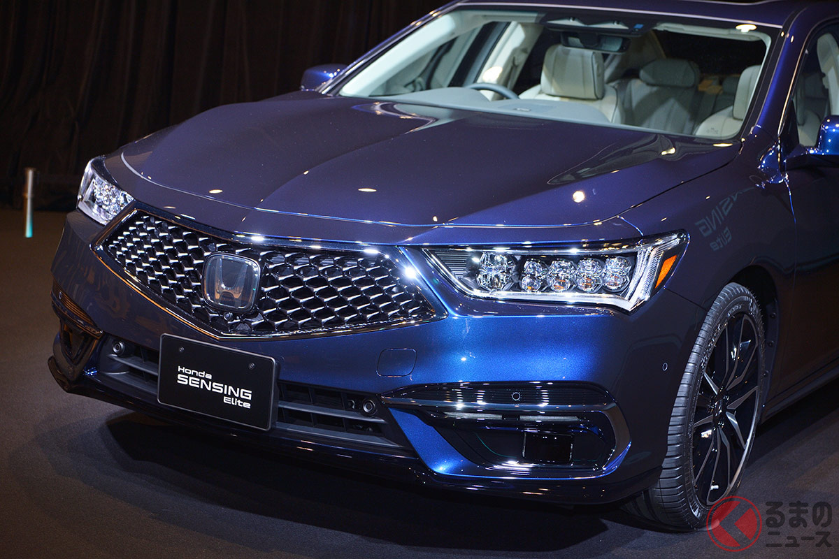 「自動運転レベル3:条件付自動運転車(限定領域)」に適合する先進技術「ホンダ センシング エリート)」を搭載した新型「LEGEND(レジェンド)」