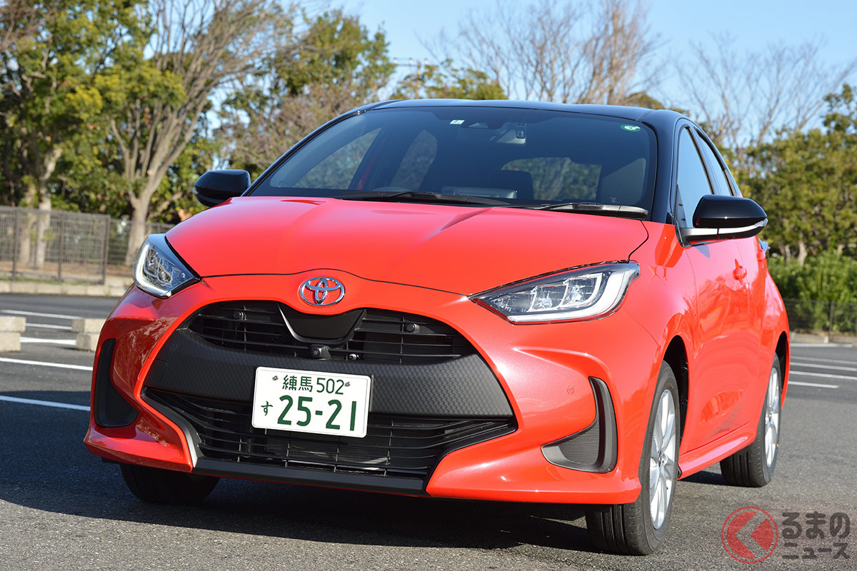 コンパクトカーは新たな立ち位置を確率し始めている?(画像はトヨタ・ヤリス)