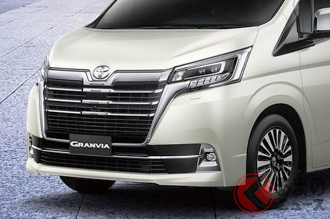 8人乗りトヨタ新型ミニバン グランビア 発売 全長5m超えの 高級ハイエース 6人 9人仕様に追加で台湾投入へ くるまのニュース 8人乗りトヨタ新型ミニバン グランビア 発売 全長5m超えの 高級ハイエース 6人 9人仕様に追加で台湾投入へ くるまのニュース