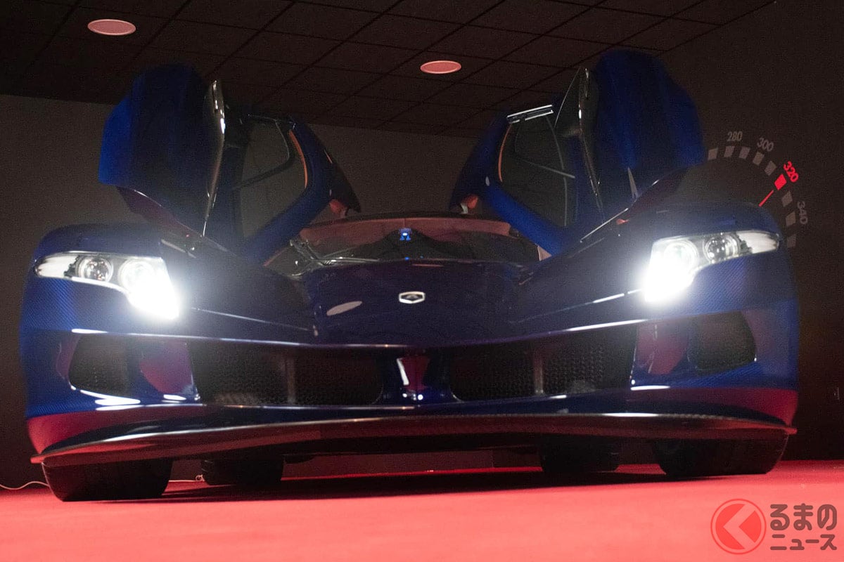 これが大阪発のハイパーカー!? フランスの販売店にて4億円以上のプライスが付けられたアスパーク「アウル」(Thanks Photos:absolut cars consulting)