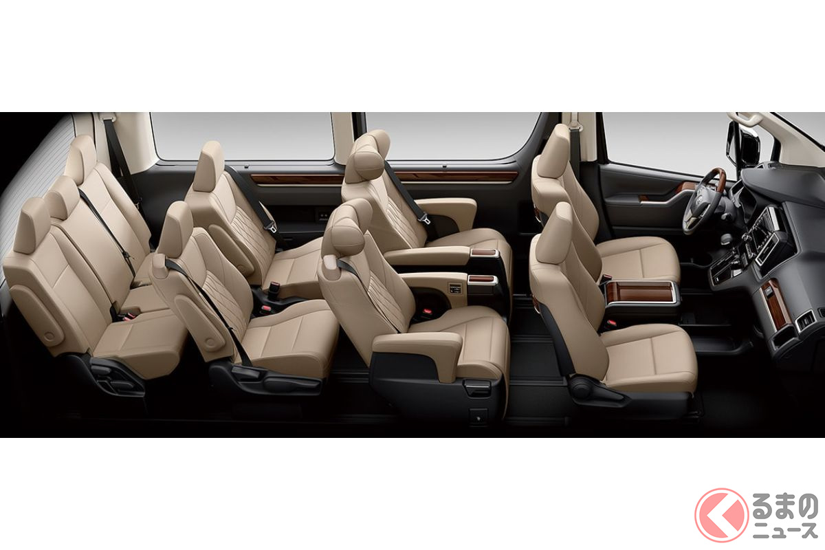 豪華版ハイエース 8人乗りトヨタ高級ミニバン グランビア 発表 700万円超で台湾に投入 くるまのニュース 豪華版ハイエース 8人乗りトヨタ高級ミニバン グランビア 発表 700万円超で台湾に投入 くるまのニュース