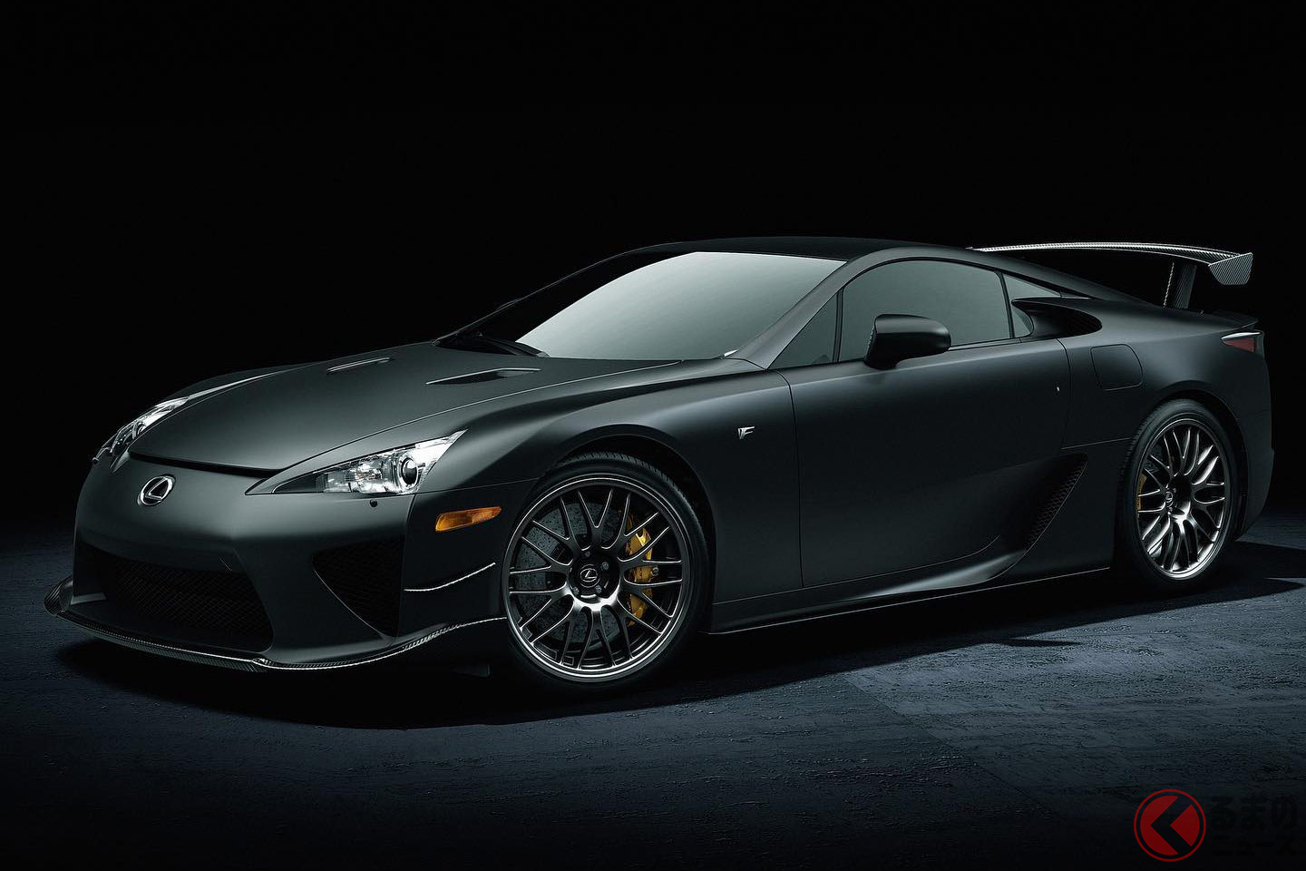 黒くてかっこいい! レクサスUSAが公式インスタグラムに投稿した「LFA ニュルブルクリンクパッケージ」
