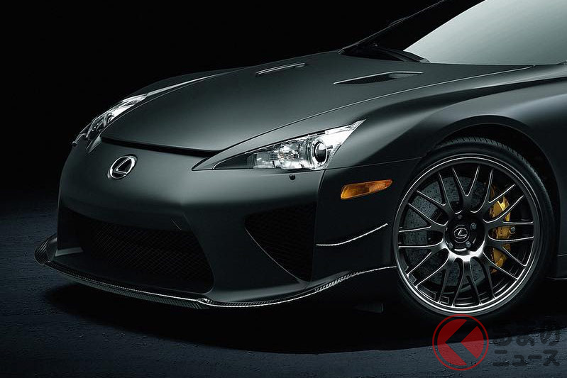 黒くてかっこいい! レクサスUSAが公式インスタグラムに投稿した「LFA ニュルブルクリンクパッケージ」